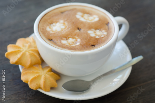 cup of coffee with latte art