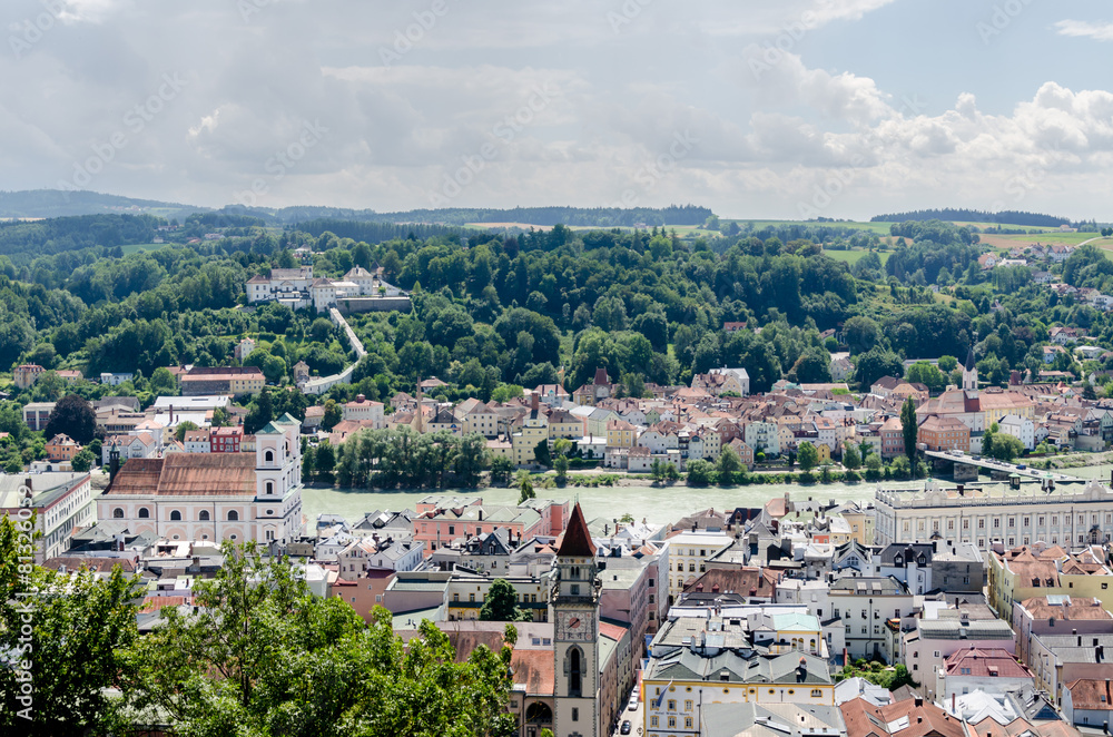 Passau, City of Three Rivers, Bavaria, Germany