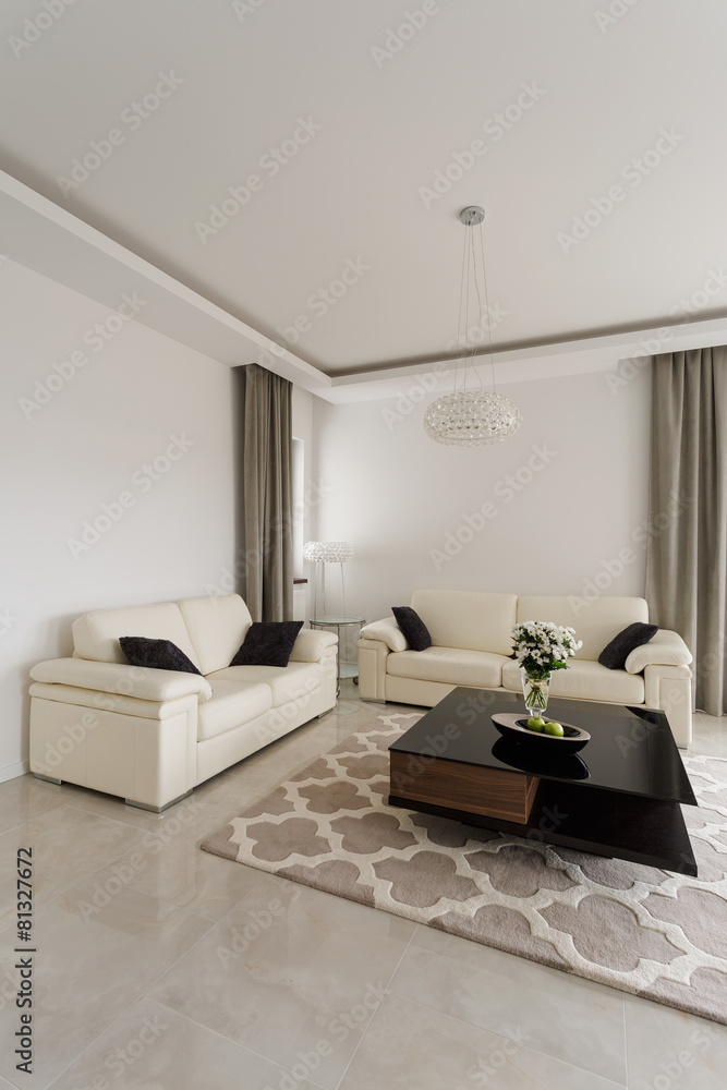 Fototapeta premium Sitting room in luxury style