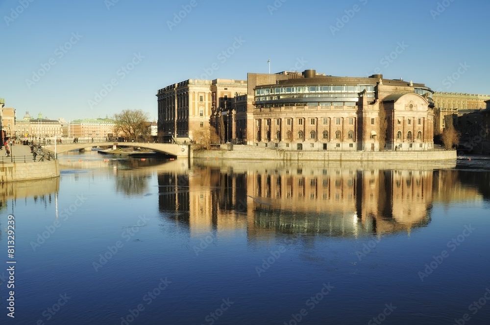 Obraz premium Stockholms Riksdag