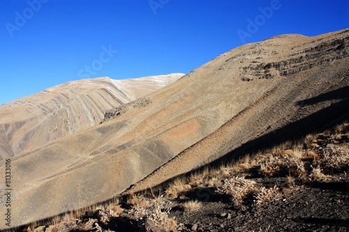 montagnes enneigées en Iran photo