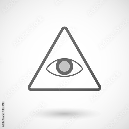 Grey Eye of Providence icon