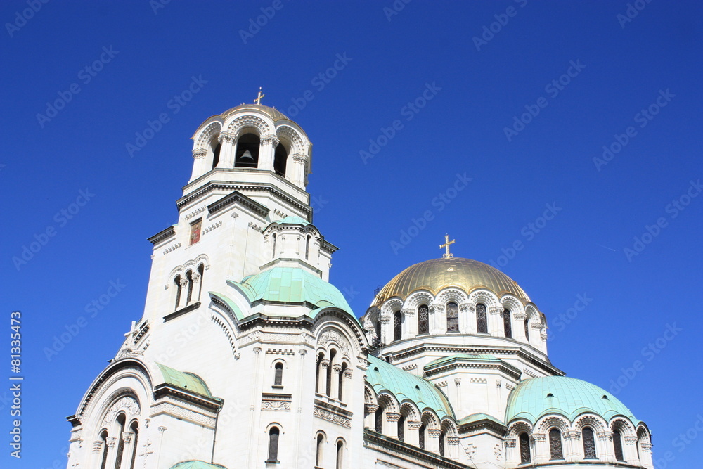 Fototapeta premium Cathédrale Alexandre Nevski de Sofia, Bulgarie