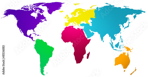 Global Globalization World Map Environmental Concservation