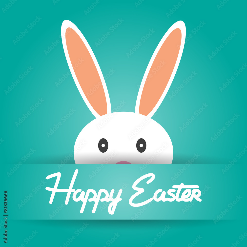 Obraz premium Happy Easter holiday background vector illustration