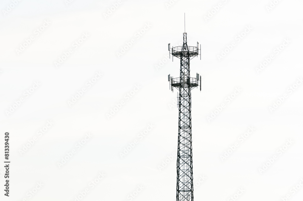 Obraz premium high voltage post.