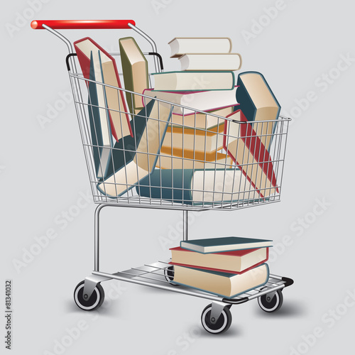 Books in shopping cart