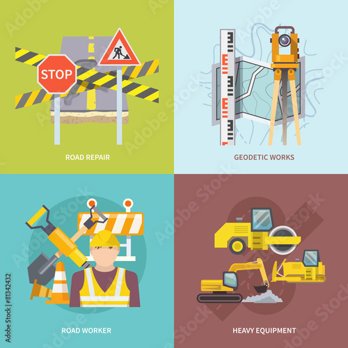 Road Worker Flat