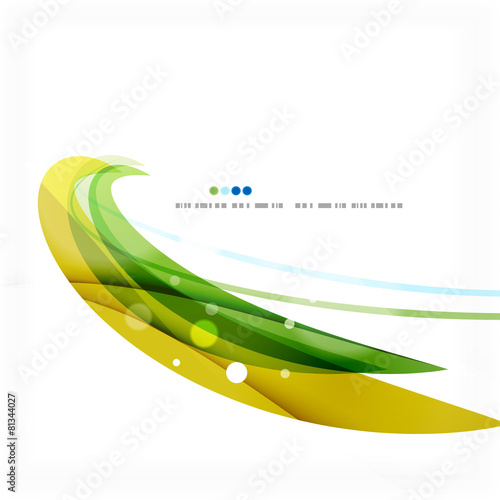 Green and blue light air lines