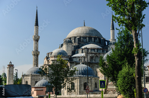 Monumental Sehzade mosque, Istanbul, Turkey