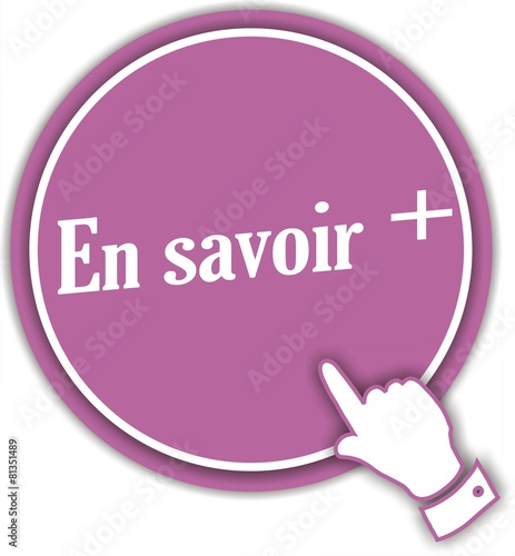 BOUTON EN SAVOIR +