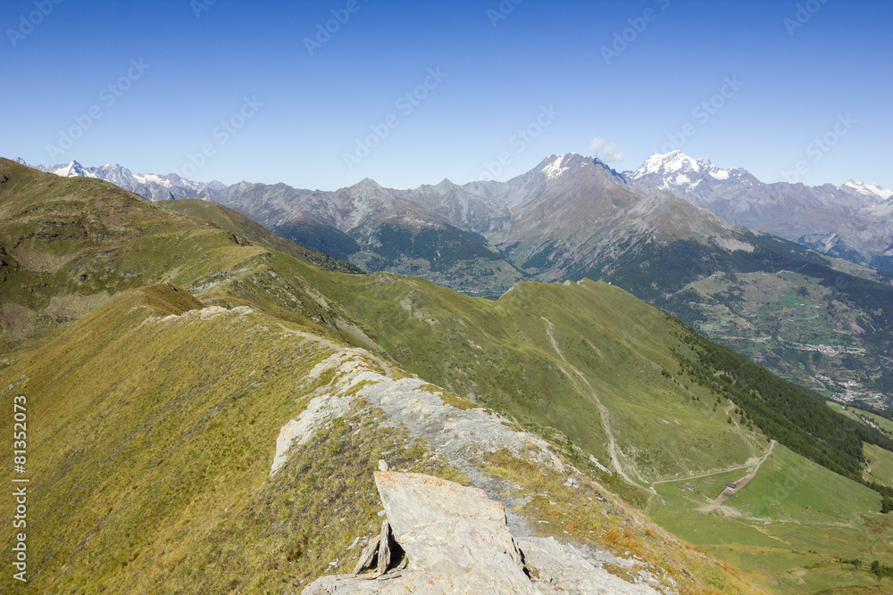 Cresta della montagna