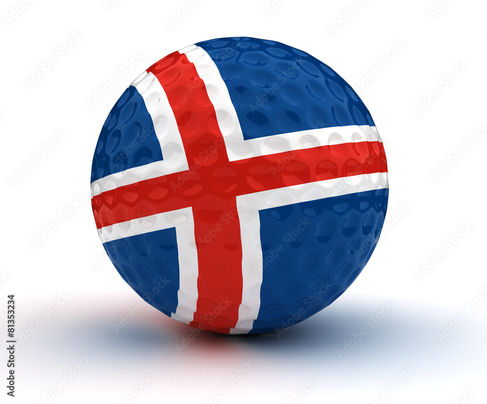 Obraz premium Icelandic Golf Ball