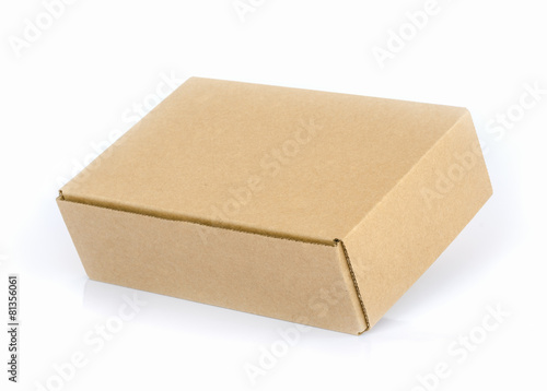 cardboard box .