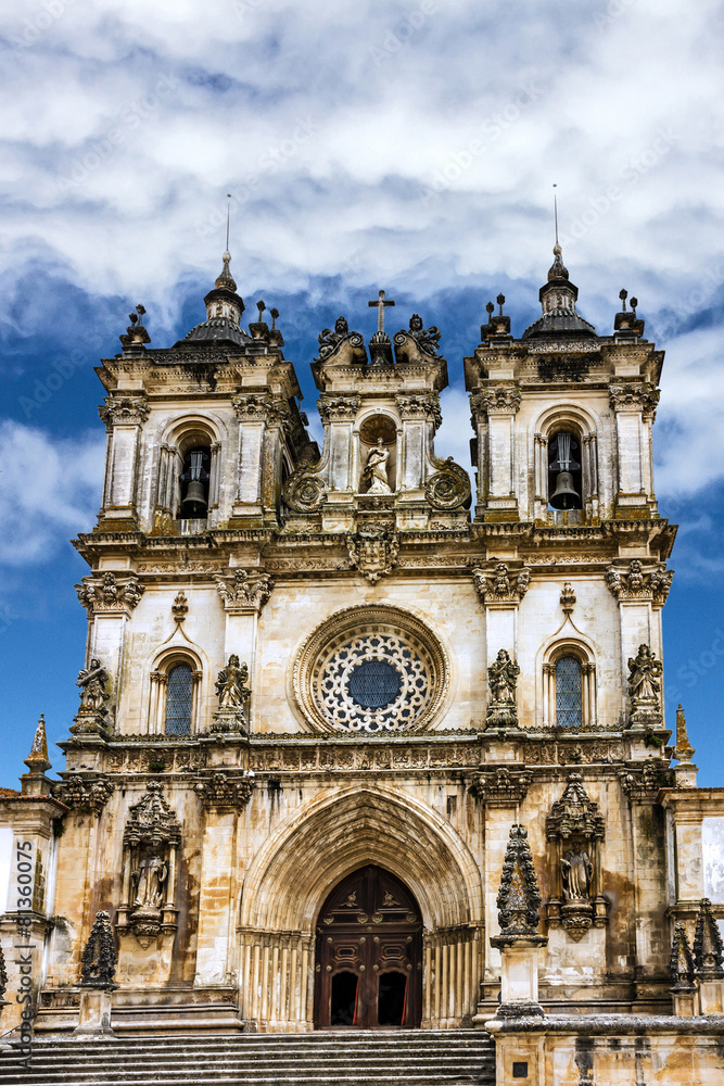 Church Alcobaca monastery is a Mediaeval Roman Catholic Monaster Church Alcobaca monastery is a Mediaeval Roman Catholic Monaster