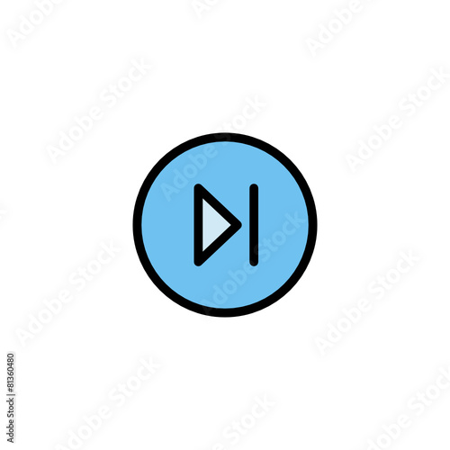 Next - Thickly Colorful icon