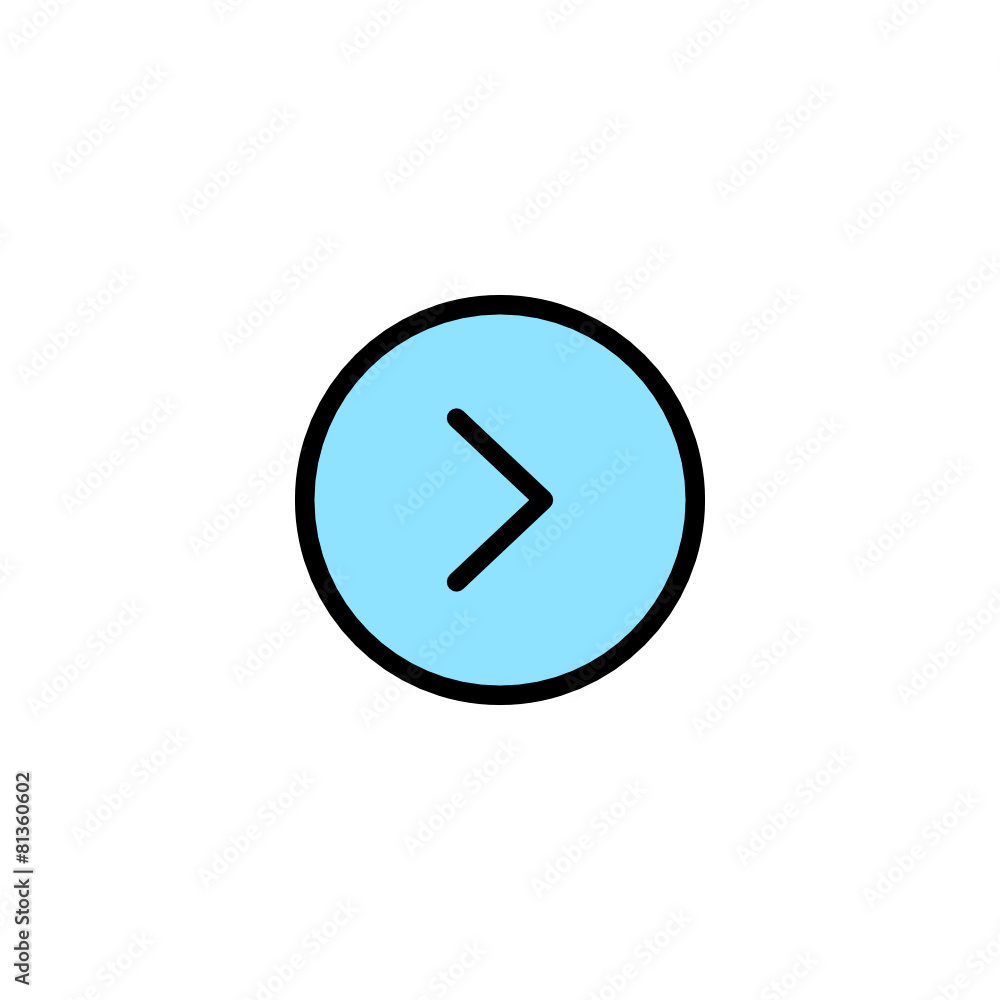 Next - Thickly Colorful icon Next - Thickly Colorful icon