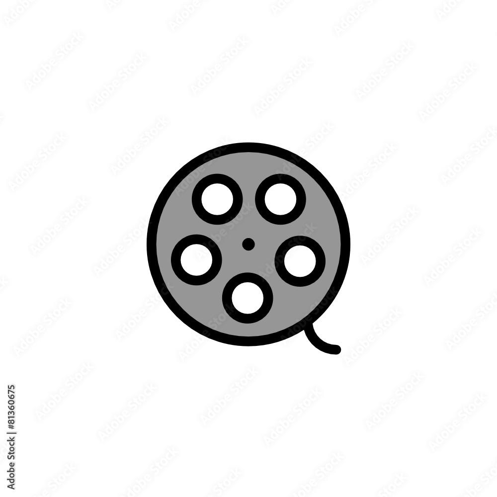 Film Reel - Thickly Colorful icon 