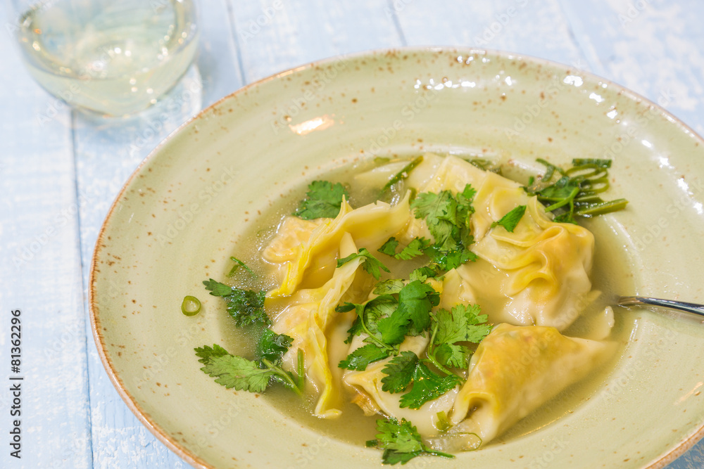 Lemongrass Chicken Dumplings