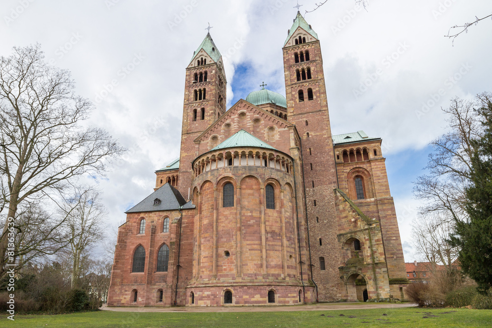 Speyer Cathedral Exterior Speyer Cathedral Exterior