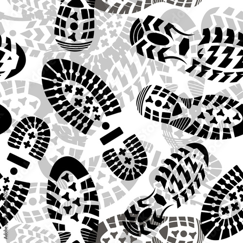 military boots vector