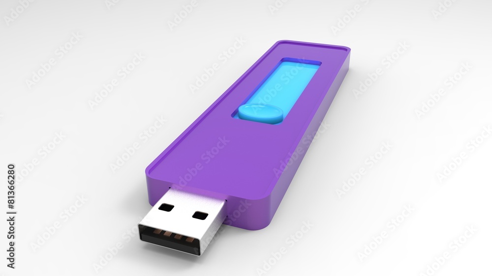 usb flash drive 3d render usb flash drive 3d render