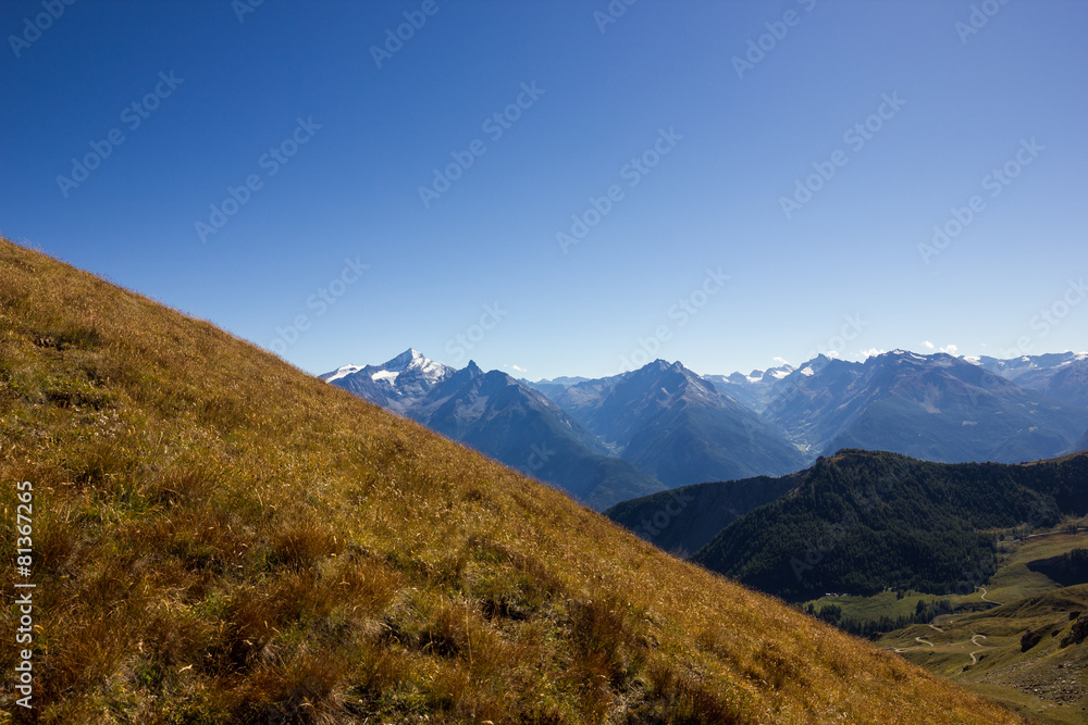 Panorama di montagna