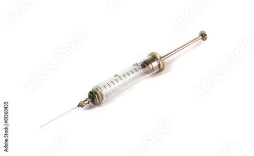 glass syringe
