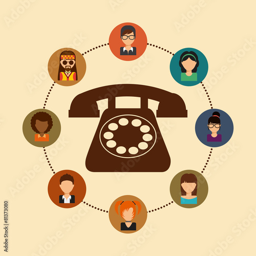 retro telephone
