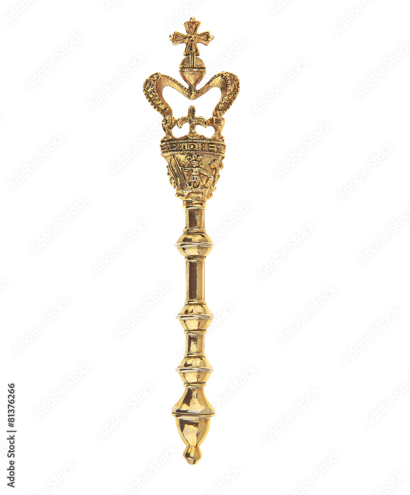 Royal Crown Scepter Staff