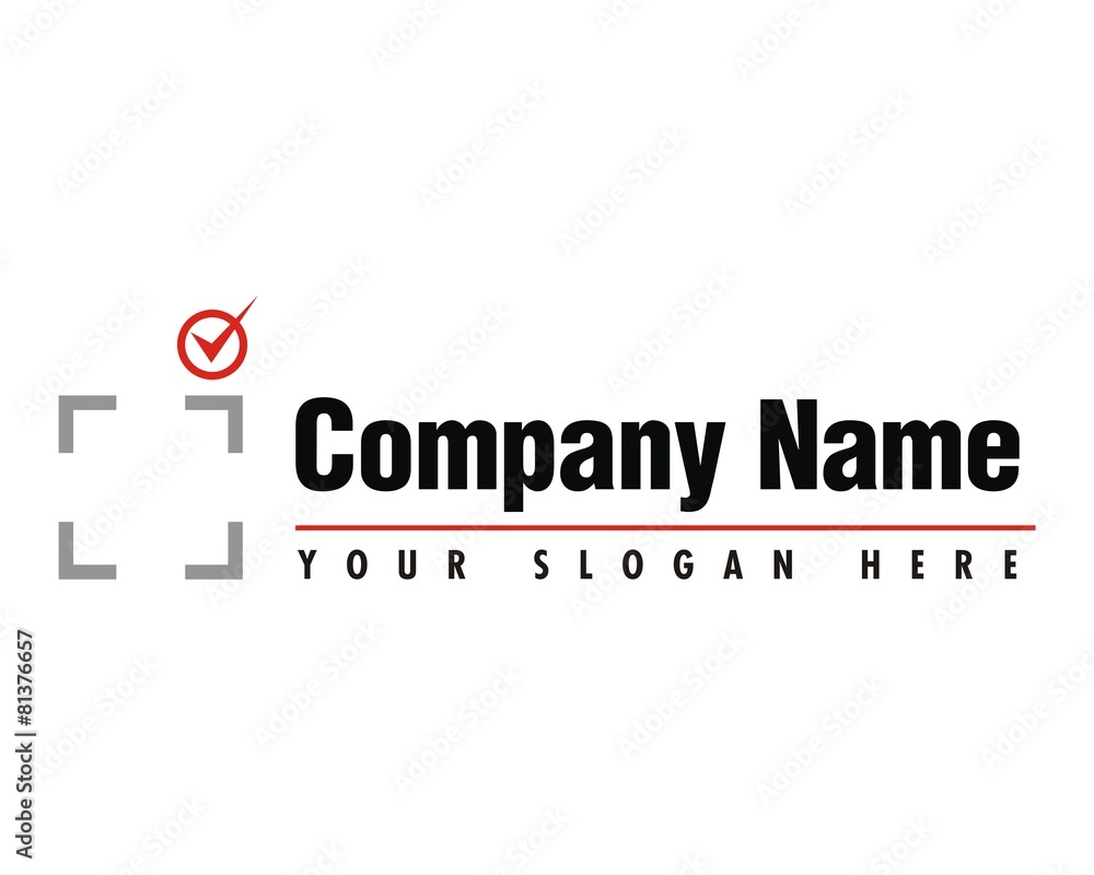 square checklist out of the box logo image vector square checklist out of the box logo image vector