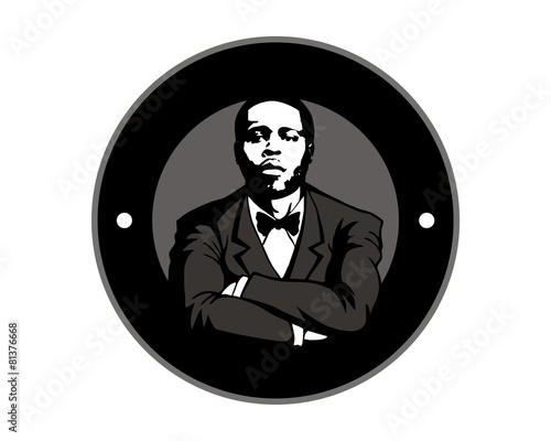 man gentleman male masculine boy logo image vector