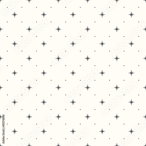 Vector seamless retro pattern