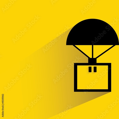 box with parachute