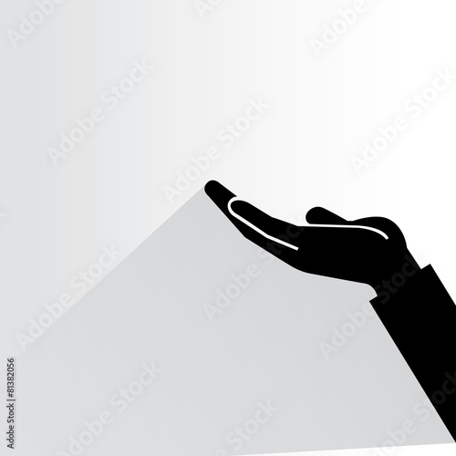 raising hand