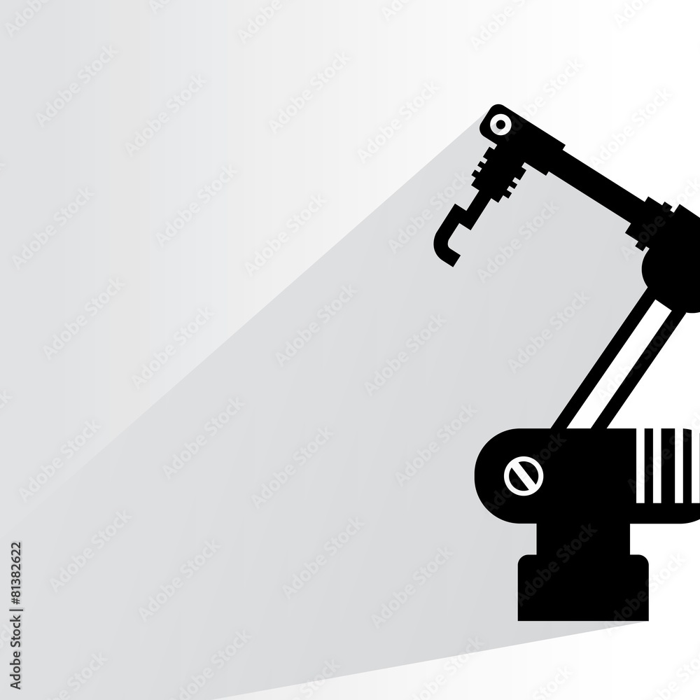 Fototapeta premium industrial robot