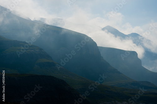 Misty mountains, Pyrenees