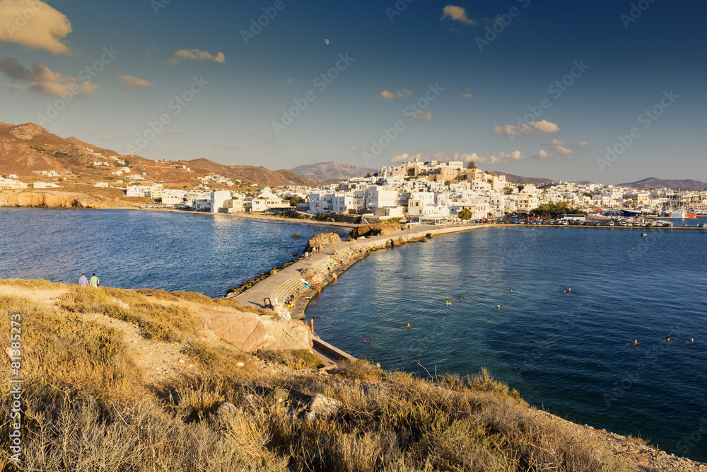 Fototapeta premium Naxos island in Greece Cyclades