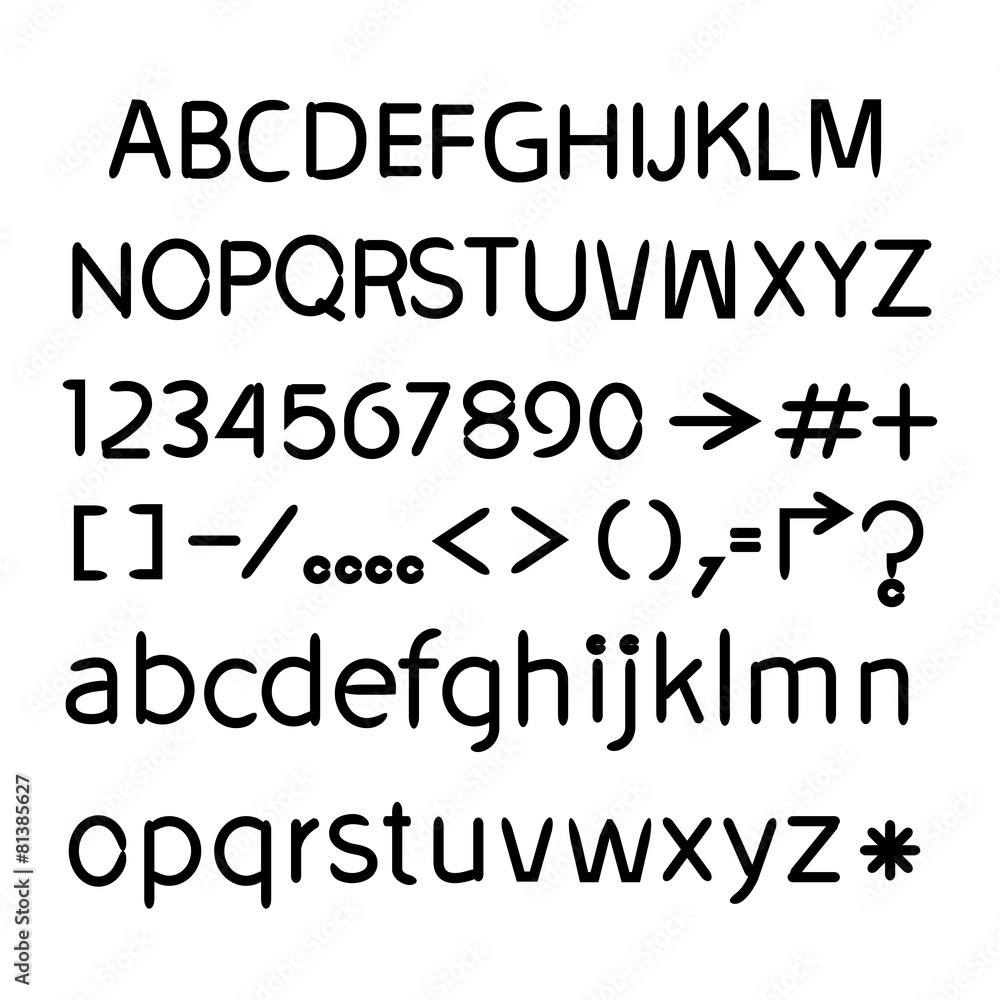 font alphabet font alphabet