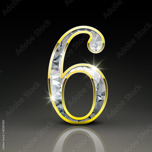 3d gorgeous diamond number 6