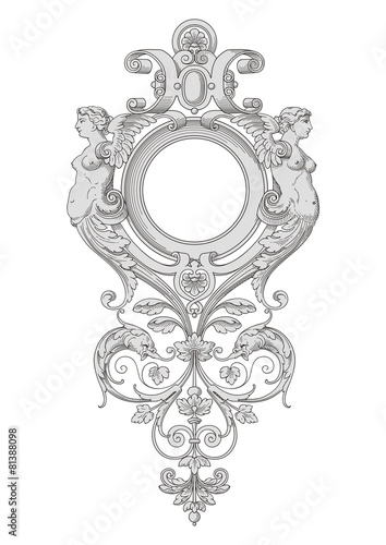 Decoration frame vector