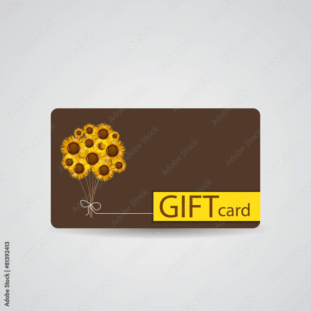 Obraz premium Abstract Beautiful Gift Card Design, Vector Illustration