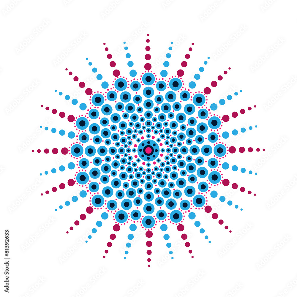 Mandala decor illustration