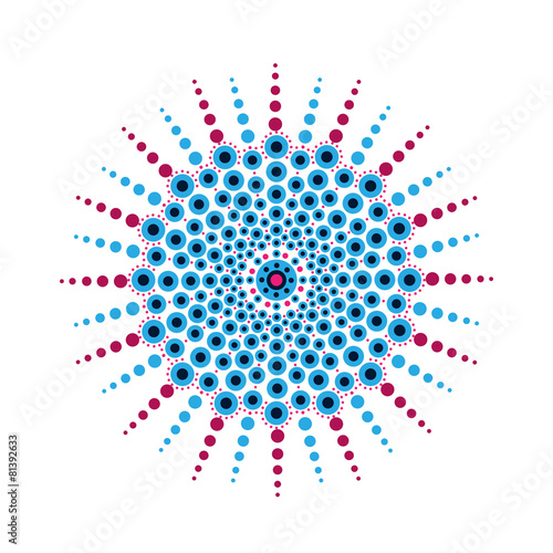 Mandala decor illustration