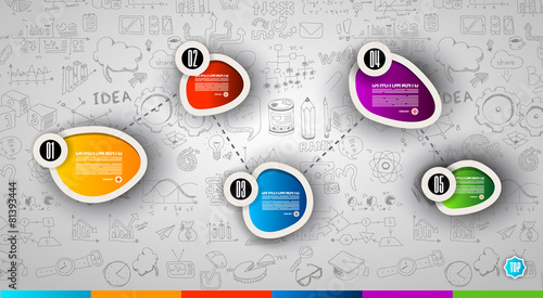 Infographic Layout for infocharts, item classification