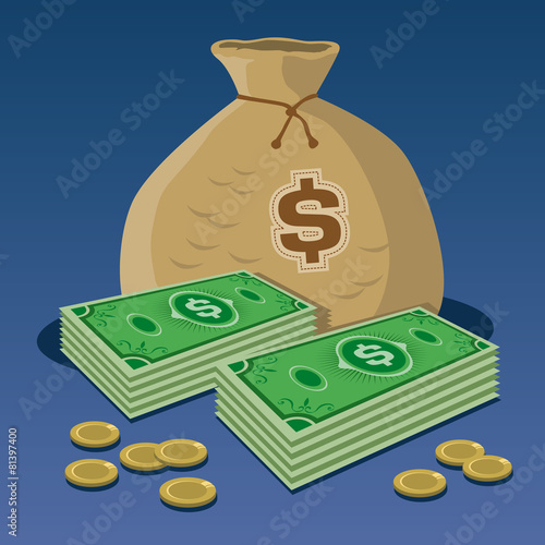 Money Vector Design Illustration