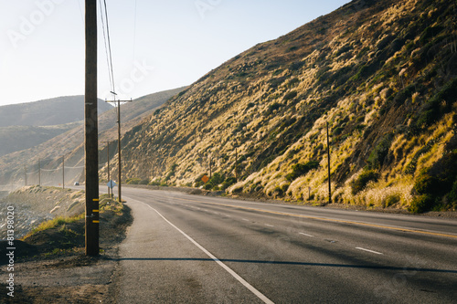 Pacific Coast Highway, in Malibu, California.