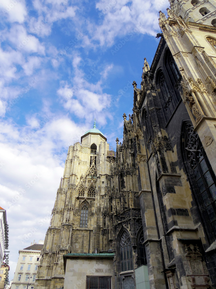 St. Stephan cathedral in Vienna Austria. Landmark architecture
