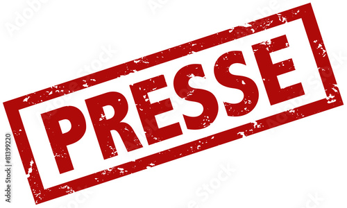 Presse Stempel rot