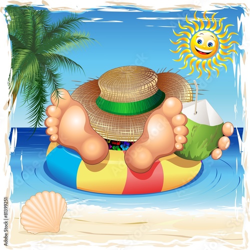 Summer Relax on the Sea